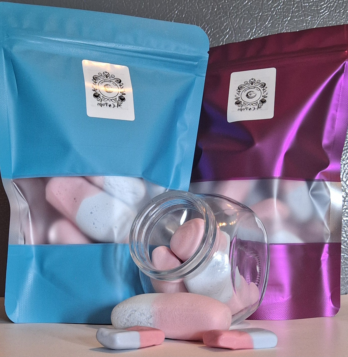 Squashies-pops à la barbe à papa