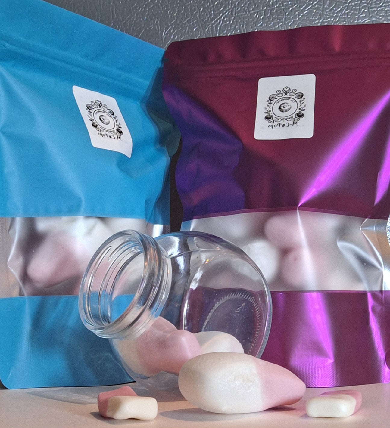 Squashies-pops à la framboise