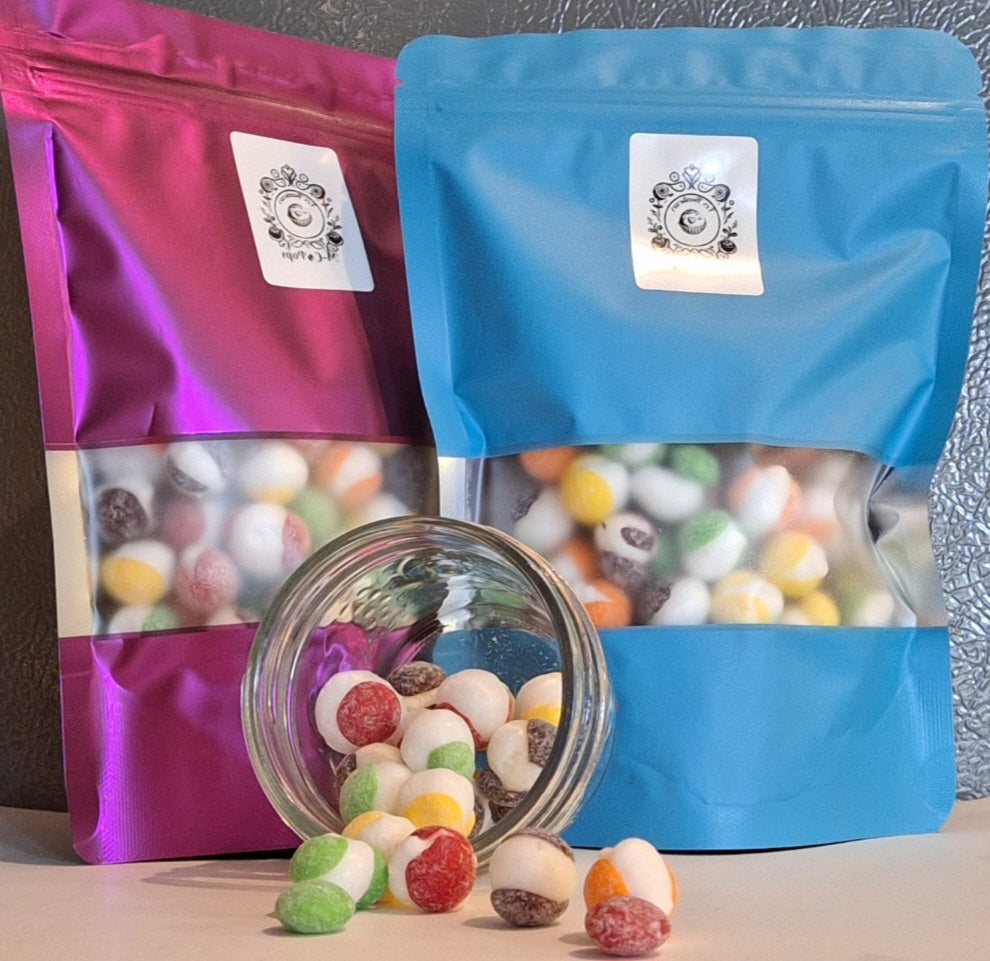 Bonbons arc-en-ciel Surs