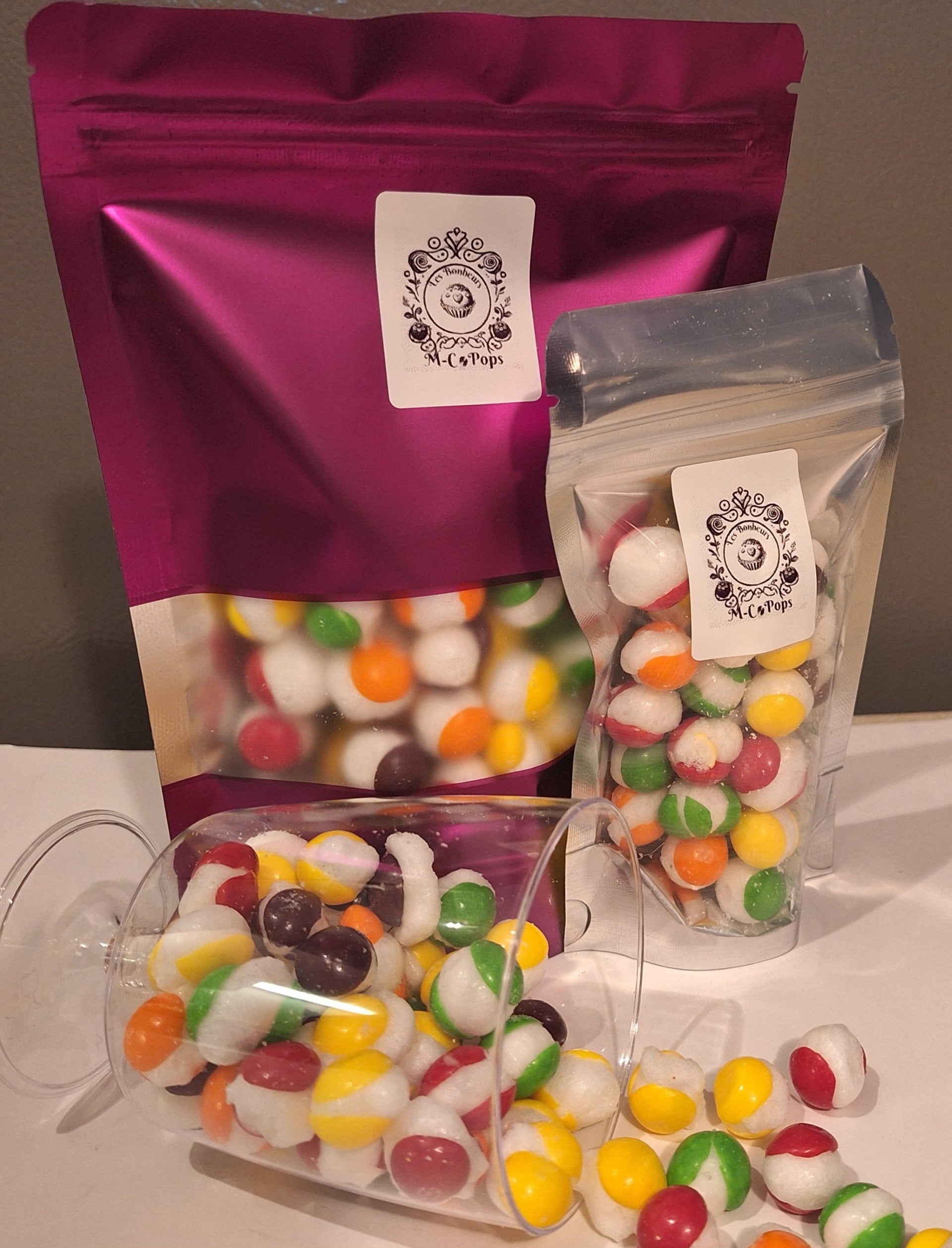 Bonbons arc-en-ciel originaux